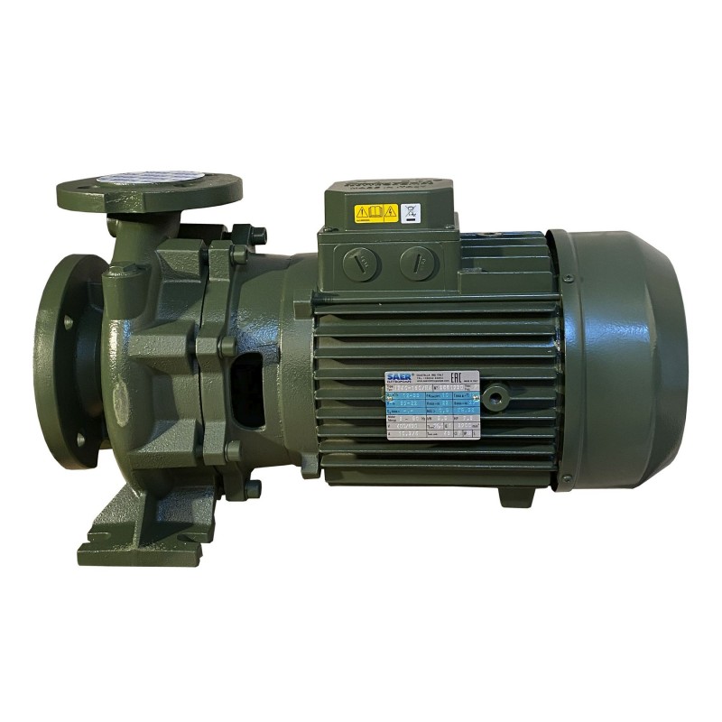 Насос моноблочный IR 40-160NA 5,5 кВт SAER (55 м3/ч, 39 м)