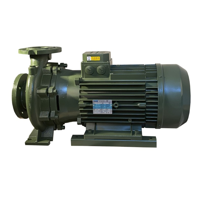 Насос моноблочный IR 50-200A 15 кВт SAER (75 м3/ч, 61.8 м)