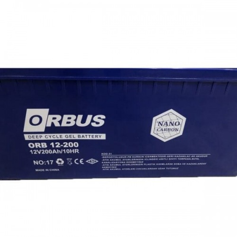 Акумулятор ORBUS CG12100 200Ah 12V GEL